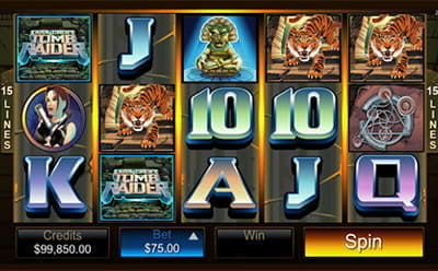 Mobile Version of Tomb Raider Slot