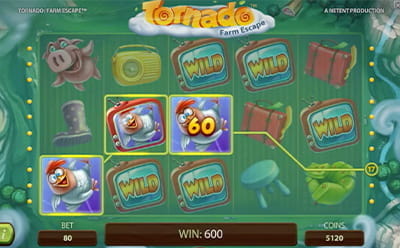 Tornado Farm Escape Slot Free Spins