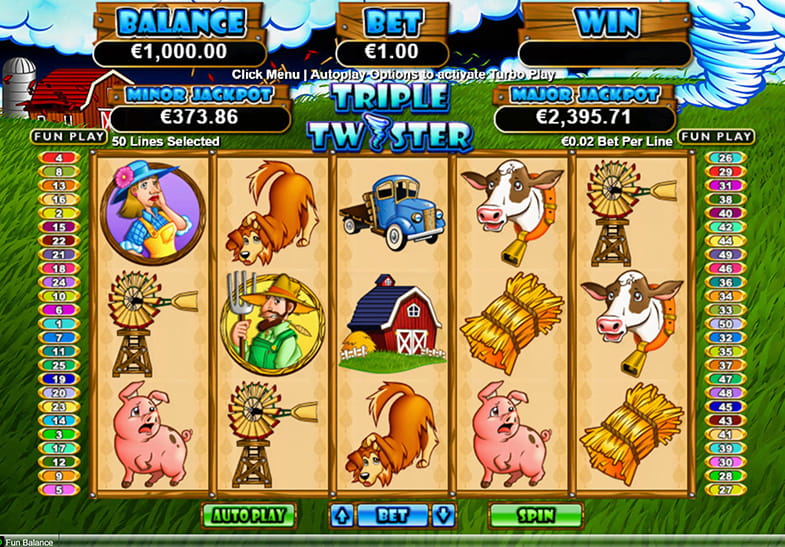 Free Demo of the Triple Twister Slot