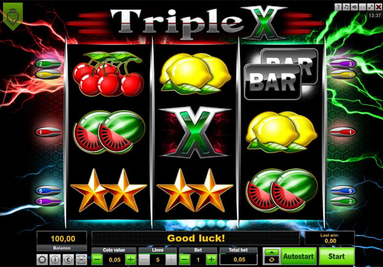 Free Demo of the Triple X Slot