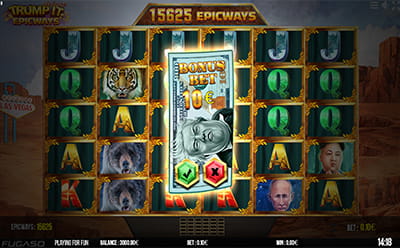 Trump It Deluxe EPICWAYS Slot Bonus Bet