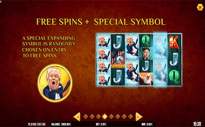 Trump It Deluxe EPICWAYS Slot Expanding Symbol