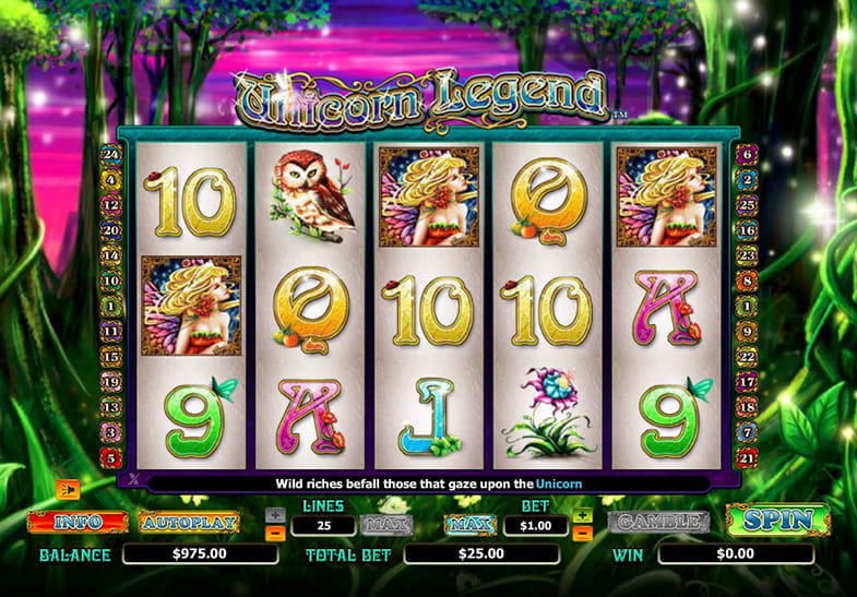 Free Demo of the Unicorn Legend Slot