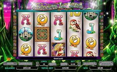 Unicorn Legend Slot Gameplay