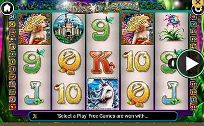 Unicorn Legend Slot Win