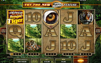 Untamed Bengal Tiger Slot Mobile