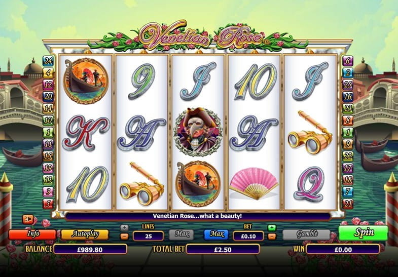 Venetian Rose Demo Slot