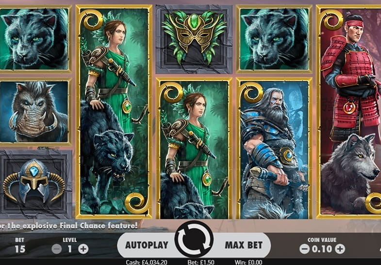 Warlords: Crystals of Power Demo Slot