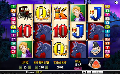 Werewolf Wild Slot Bonus Round