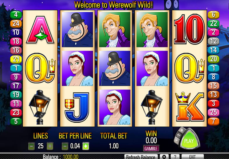 Free Demo of the Werewolf Wild Slot