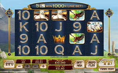 White King Slot at Titanbet Casino