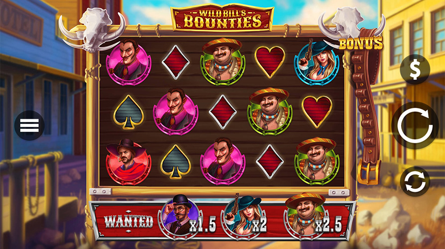 Free Demo of the Wild Bills Bounties Slot