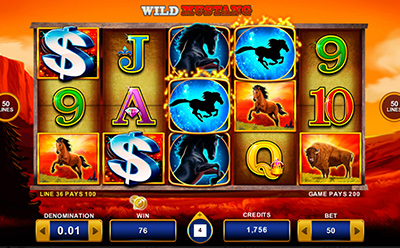 Wild Mustang Slot on Mobile