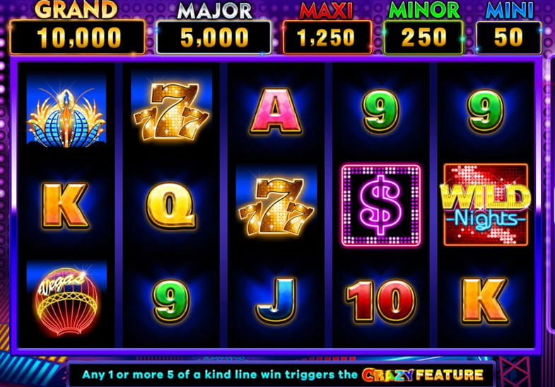 Free Demo of the Wild Nights Slot