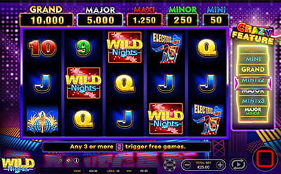 Wild Nights Slot Free Spins