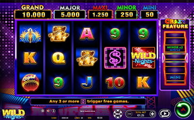 Wild Nights Slot Mobile