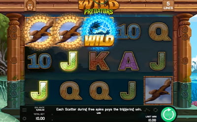 Wild Predators Slot Bonus Round