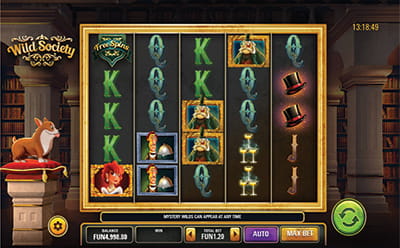 Wild Society Slot Mobile