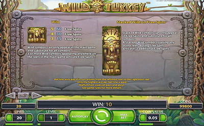 Wild Turkey Free Spins