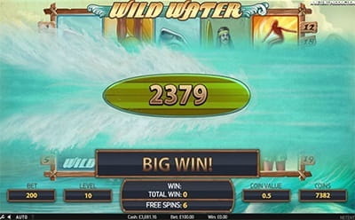 Wild Water Slot Big Win