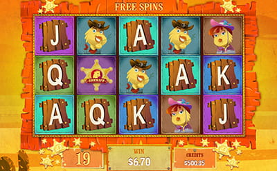 Wild West Chicken Slot Free Spins