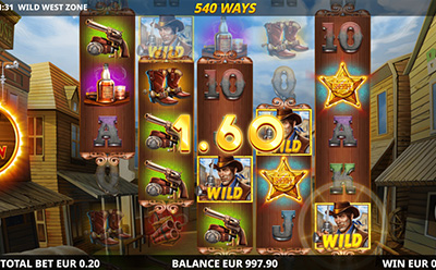 Wild West Zone Slot Bonus Round