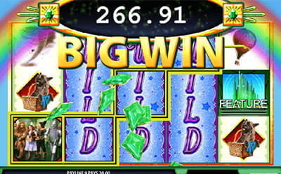 Emerald City Bonus at Wizard of Oz Slot