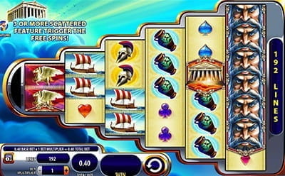 Zeus Slot at Party Casino