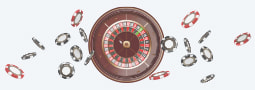 An illustration of an online roulette game