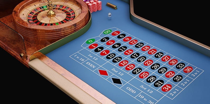 DIY Roulette Table